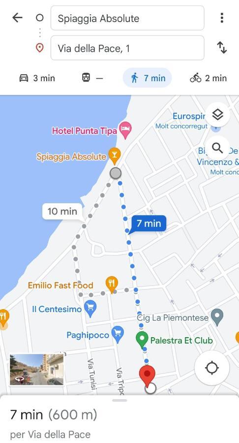 דירות טרפאני Profumo Di Mare מראה חיצוני תמונה